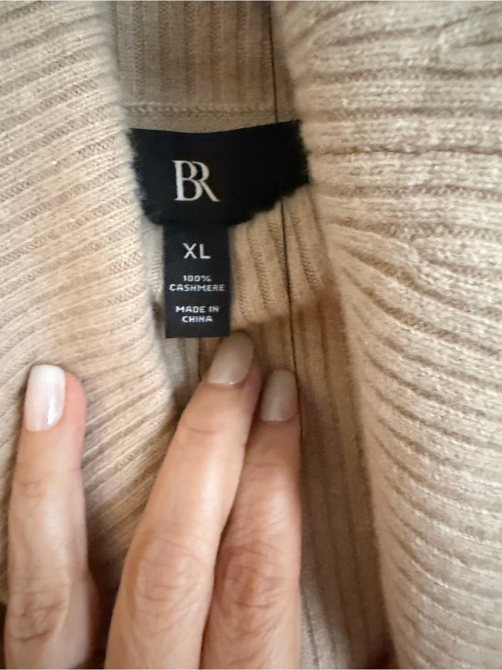 Banana Republic Women's Cashmere Turtleneck Sweater - camel - Picture 2 of 3